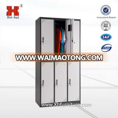 6 door steel staff locker cabinet/gym lockers