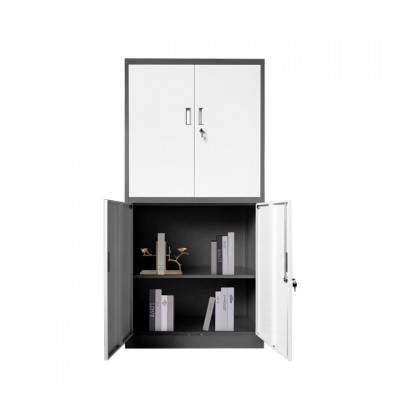 Modern office equipment 4 door metal closet for file