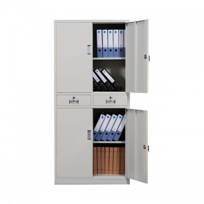 2 drawers office metal storage filing cupboard