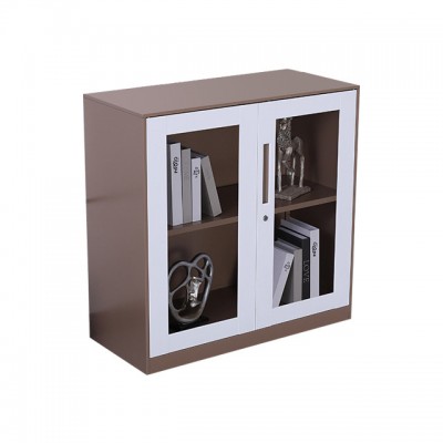 glass door cabinet steel small file cupboard